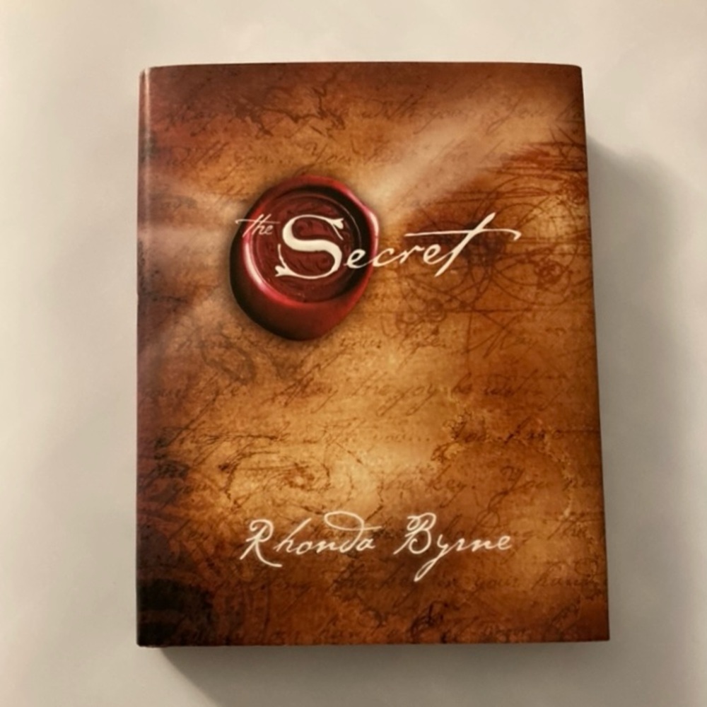 HARDCOVER The Secret book by Rhonda Byrne, law of attraction, manifest, LOA